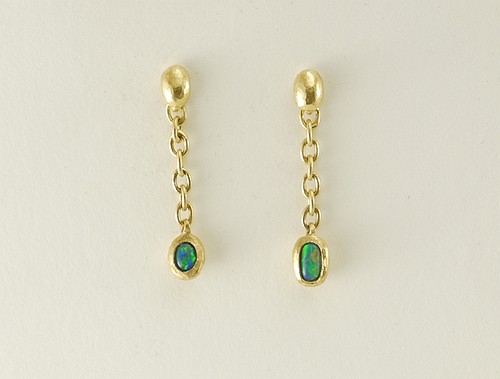 Two tiny opals